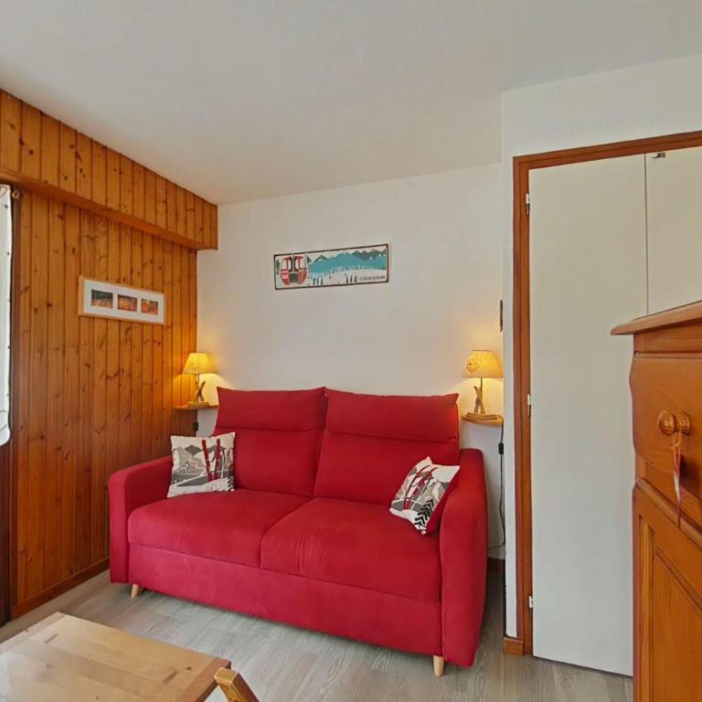 Studio cabine 4 pers. proche patinoire et pistes, parking, ménage inclus, navette à proximité - FR-1-241-157 - Appartamento (4 Adulti) - 13