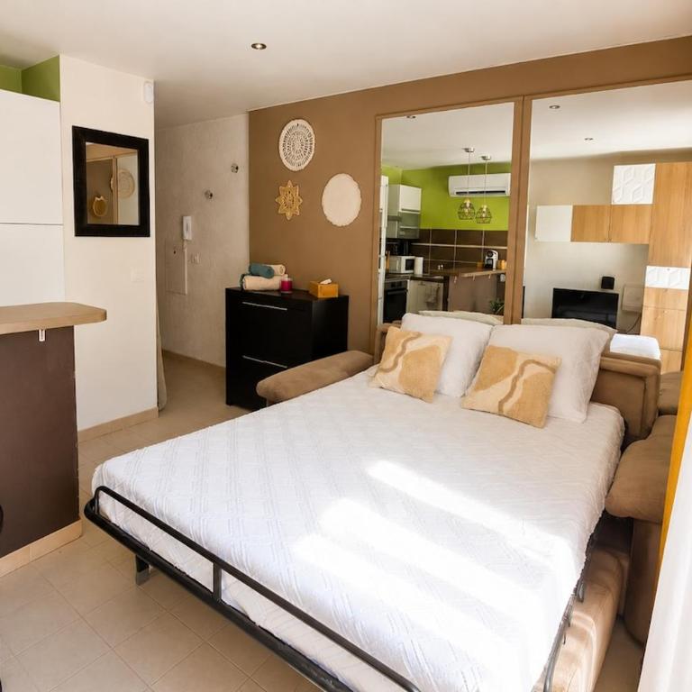 Studio avec terrasse tropicale à 3 min de la plage - Apartment mit 1 Schlafzimmer - 4