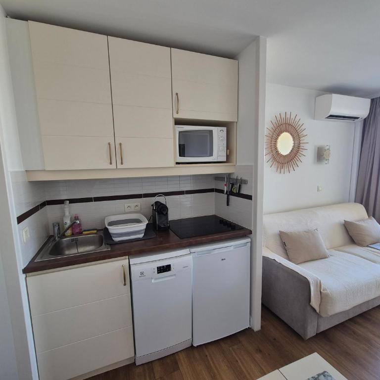 Cannes Francia - Vue mer - Piscine - Clim - Parking - Appartement 1 Chambre - 10