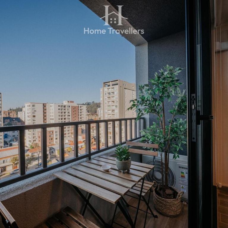 HT Calido dpto with Parking Concepción - Apartamento de 3 dormitorios - 8