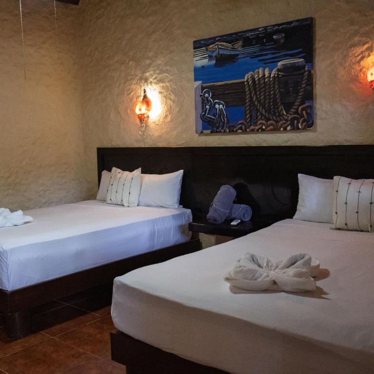 Chuk-Kay by ÓOL Hotels - Deluxe Doppelzimmer mit 2 Doppelbetten - 2