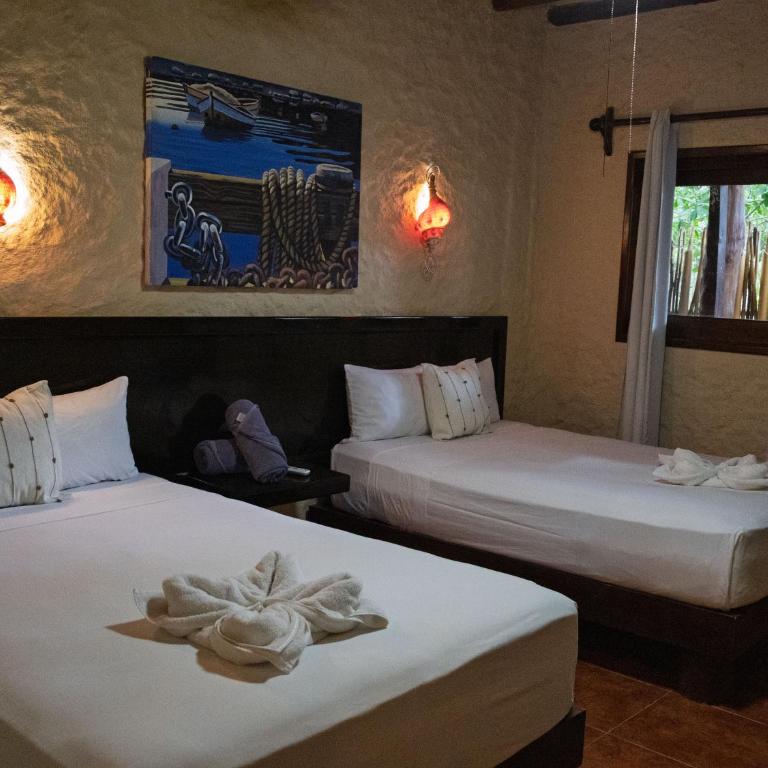 Chuk-Kay by ÓOL Hotels - Deluxe Doppelzimmer mit 2 Doppelbetten - 5