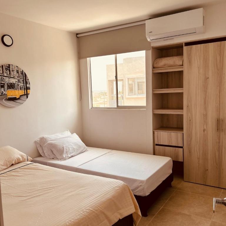 Paraíso privado en Cartagena - Piscina y parking - Two-Bedroom Apartment with Balcony - 12