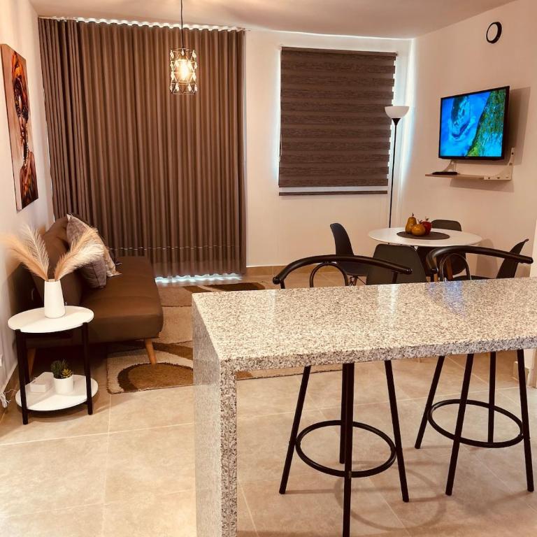 Paraíso privado en Cartagena - Piscina y parking - Two-Bedroom Apartment with Balcony - 22