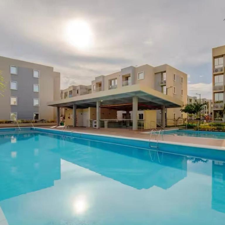 Paraíso privado en Cartagena - Piscina y parking - Two-Bedroom Apartment with Balcony - 26