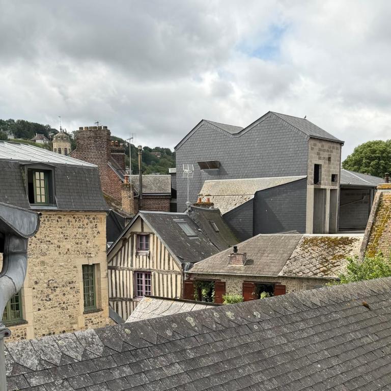 Le perchoir de St-Antoine - Centre historique d'Honfleur avec vue sur le port, jeux, prime, vinyles - Appartement 1 Chambre - 3