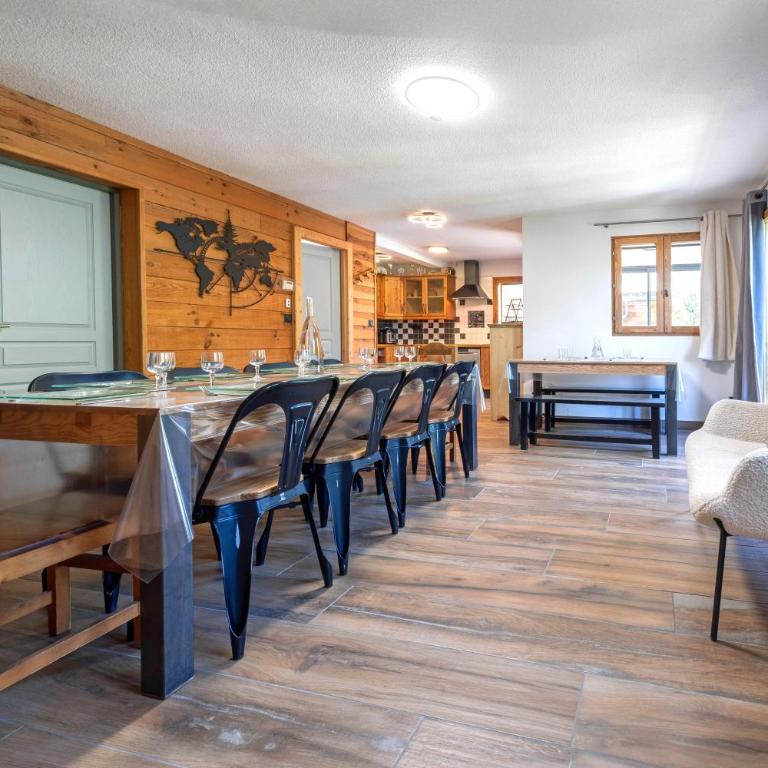 Le Tout Schuss Chalet, SPA Privé, piste de ski à 100m - Chalet - 26