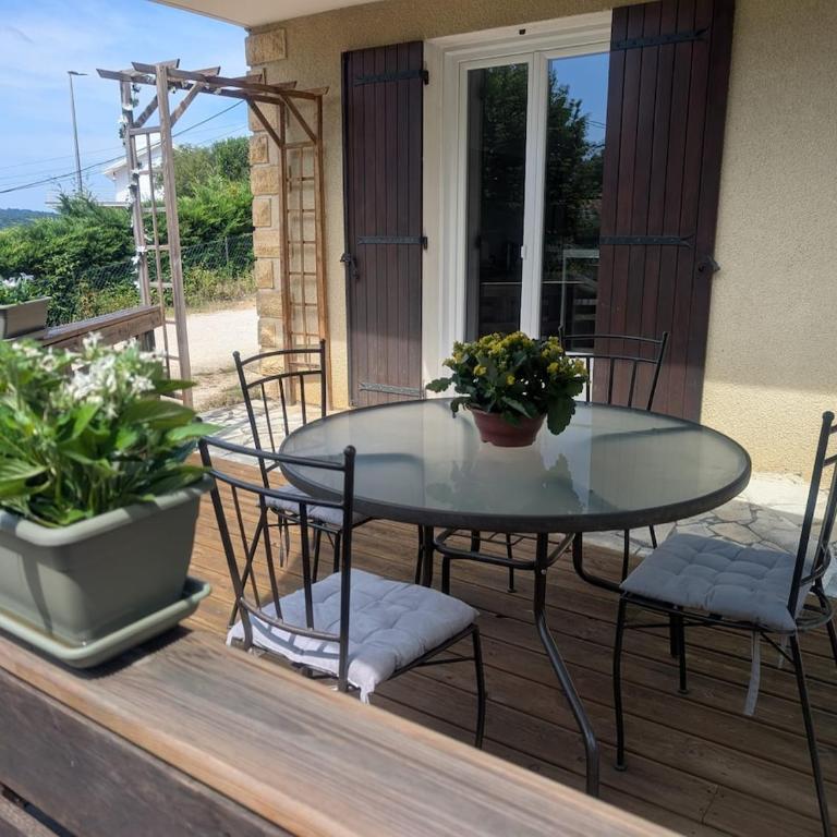 T2 cosy- terrasse privée aux portes de Périgueux - Apartment mit 1 Schlafzimmer - 1