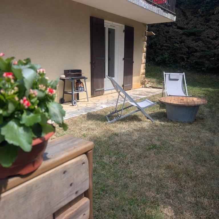 T2 cosy- terrasse privée aux portes de Périgueux - Apartment mit 1 Schlafzimmer - 18