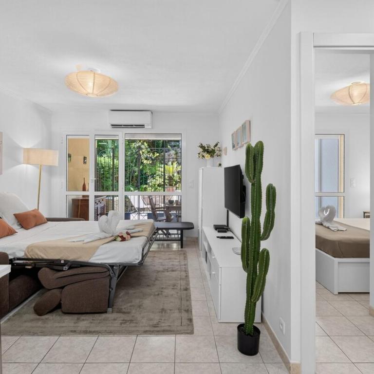 Appart avec terrasse, patio et garage à Menton - Appartement 1 Chambre avec Jardin - 6