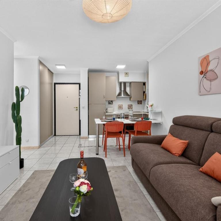 Appart avec terrasse, patio et garage à Menton - Appartement 1 Chambre avec Jardin - 9