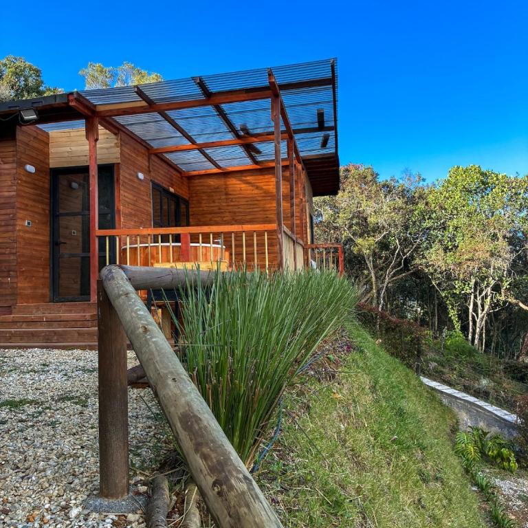 Cabaña panoramica con domo y jacuzzi Santa Elena - Two-Bedroom Chalet - 3