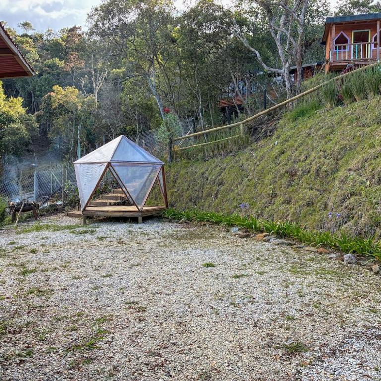 Cabaña panoramica con domo y jacuzzi Santa Elena - Two-Bedroom Chalet - 26