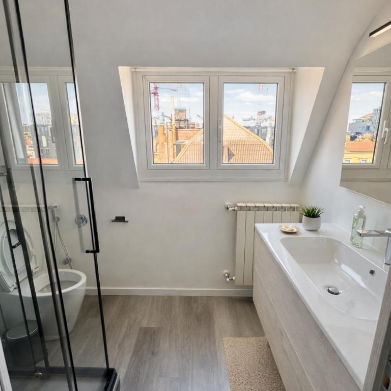 Bright modern loft in the Crocetta area - Appartamento con 1 Camera da Letto - 14