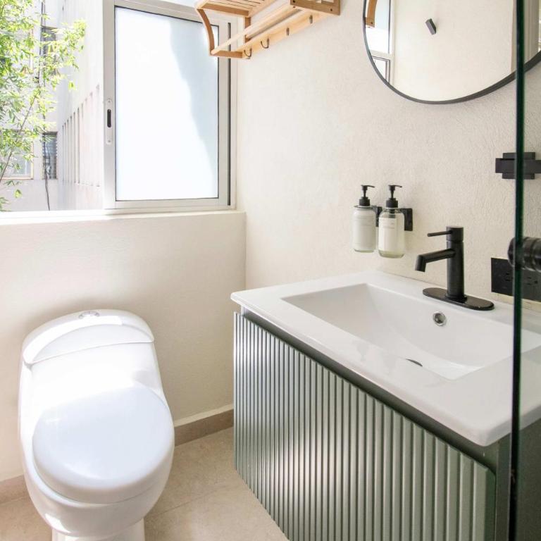 4BRM 3BTH Coolest Flat in Heart of Condesa - Apartamento de 1 dormitorio - 16