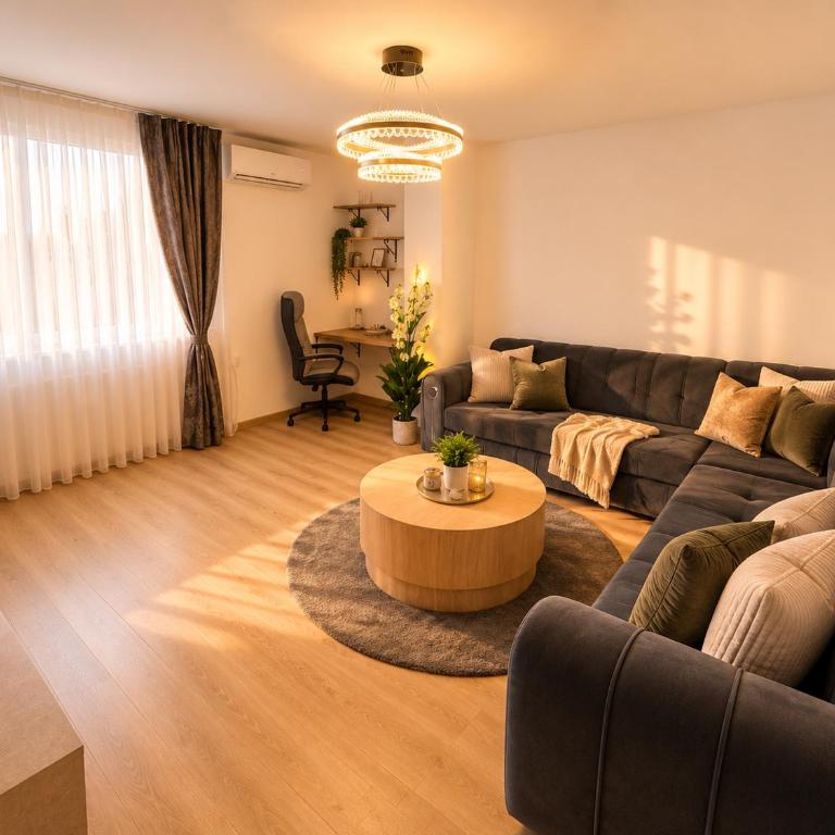 Obsidian Residence 2 - Modern Apartment near airport with free parking - Apartman sa 2 Spavaće Sobe - 1