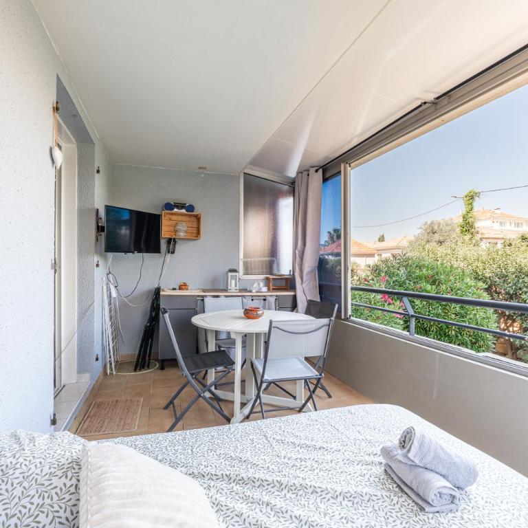 Cocon Tamaris - Clim - Plage - Terrasse - Appartement 2 Chambres - 7