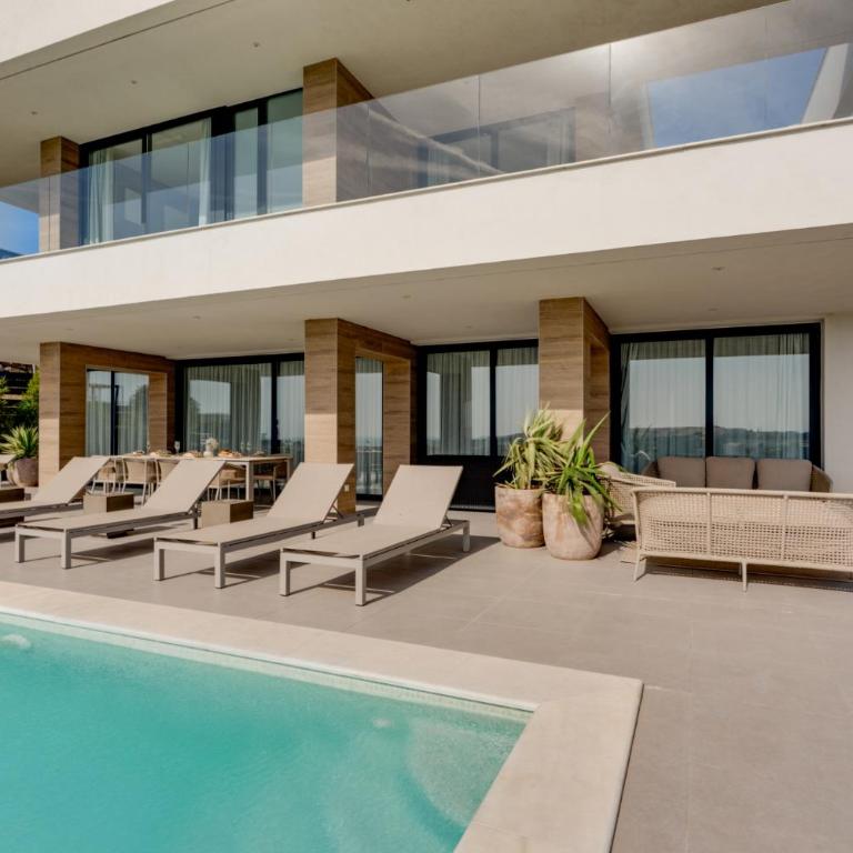 Golf & Seaview Villa with Heated Private Pool - Villa - 43