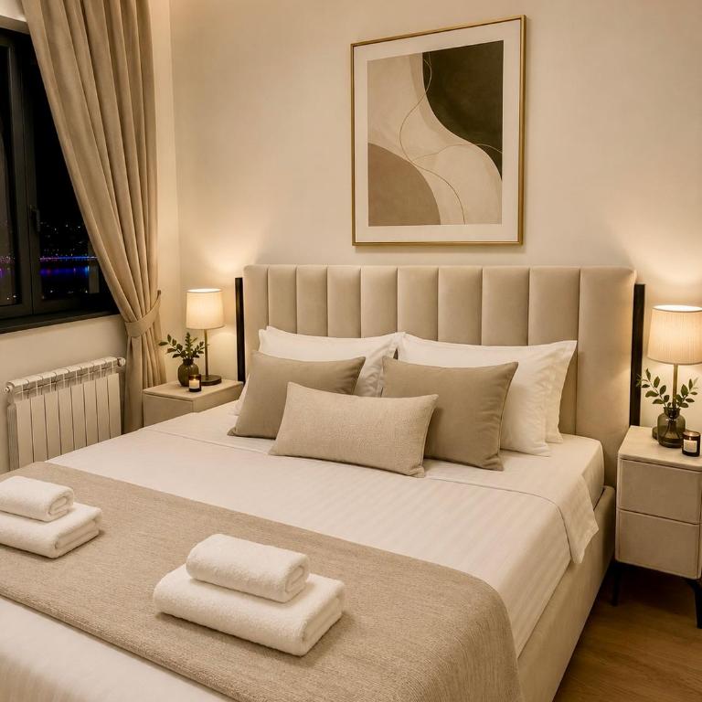 Beograd na vodi-Belgrade Waterfront - Appartement 2 Chambres de Luxe avec Vue sur le Jardin - 30