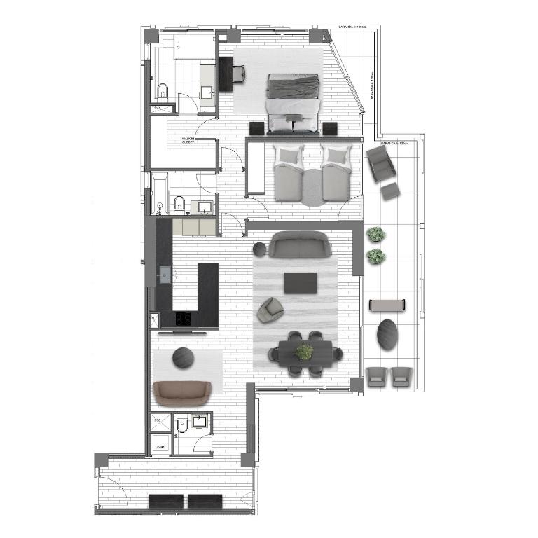 At Home Alonso - Apartamento Loft de 2 dormitorios - 13