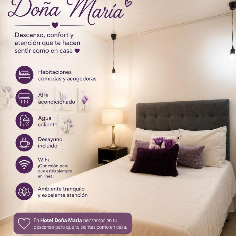 Hotel Boutique Doña Maria - Habitación Doble con cama supletoria - 1