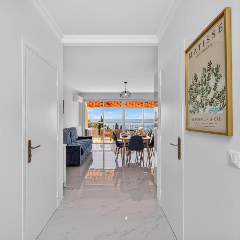 Terrasse vue mer exceptionnelle calme et confort - Apartment mit 2 Schlafzimmern - 11