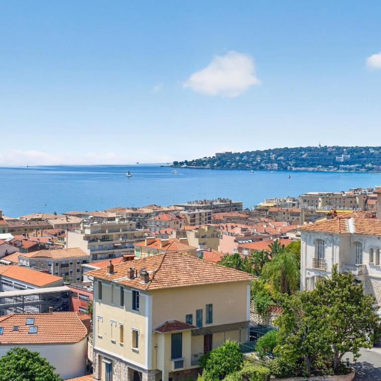 Terrasse vue mer exceptionnelle calme et confort - Apartment mit 2 Schlafzimmern - 23