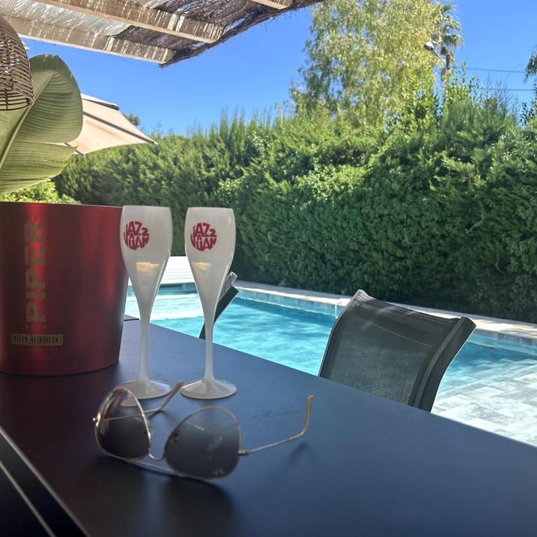 Californian villa with pool and beaches - Villa avec Piscine Privée - 5