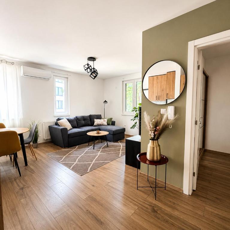 Ilidža Park Apartments - Deluks Apartman s 1 Spavaćom Sobom i Pogledom na Vrt - 1