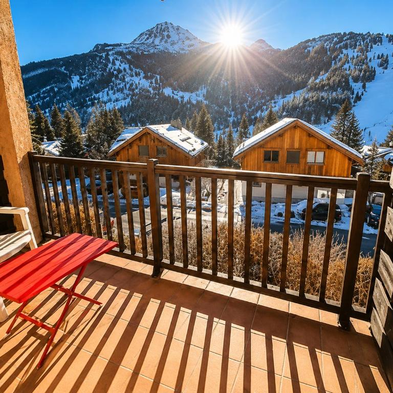 Appt 4p Vue pistes Balcon sud Chantemerle - Appartement 3 Chambres - 8
