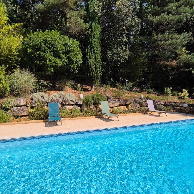 Studio Côté Sud Vert avec piscine à Sarlat - Comfort Studio - 12