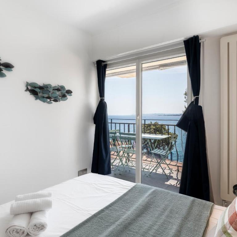 Nice Promenade, Best View on bay, sunny terrace, 4 guests, 2 bedrooms AC - Appartement 2 Chambres avec vue sur la baie - 4