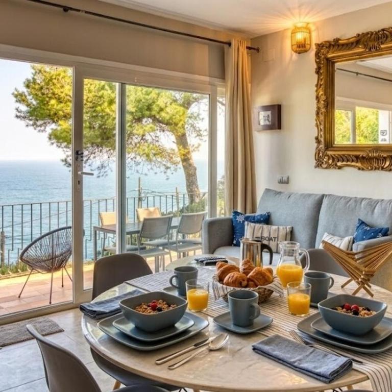 La Terrasse 1-Vue Mer Panoramique & Piscine, BBQ - Appartement - 10
