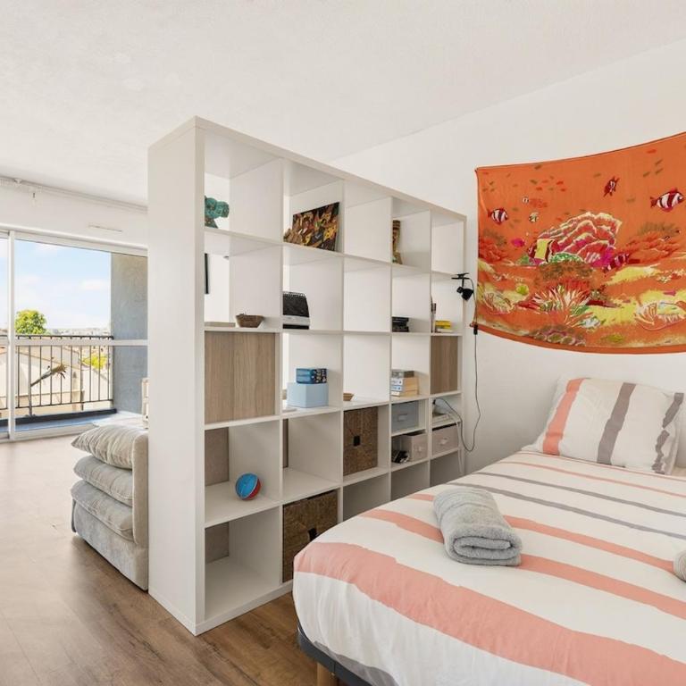 Studio with balcony & parking - Downtown Bordeaux - Studio - 6