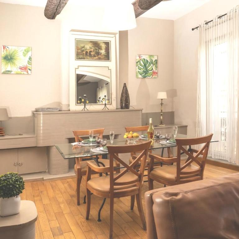 "Air d'Antan"-Meublé de Tourisme 3 étoiles -Résidence "Les Logis de Béziers"-Garage optionnel-Cœur de ville-Plages à 16km ! - Appartement - 22