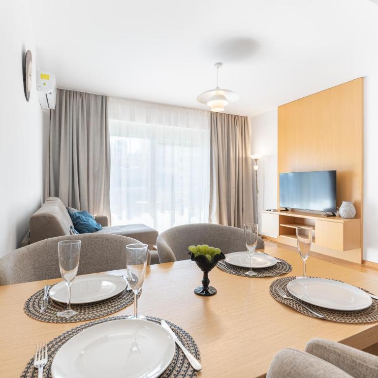 Refined 1bd apartment with an outdoor pool and sea view - Apartment mit 1 Schlafzimmer - 5