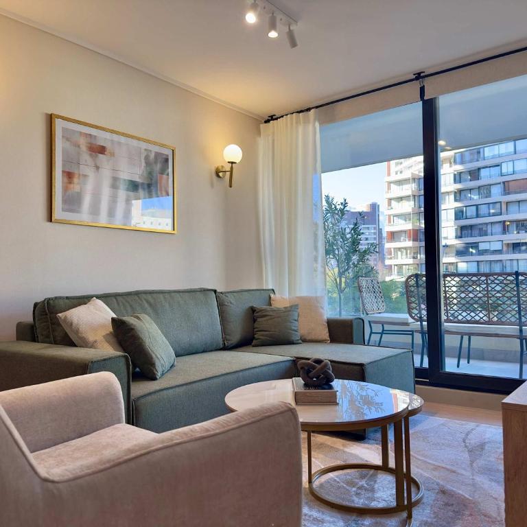 ü I Metro Manquehue y Parque Arauco - Apartment - 2