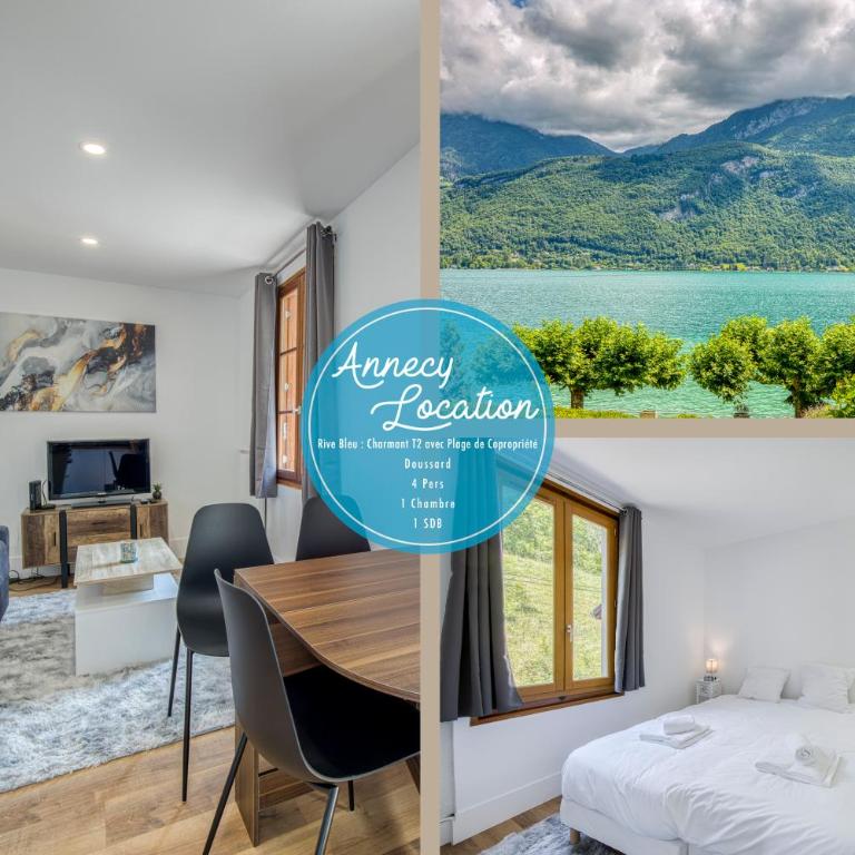 Rive Bleu Charming T2 with Shared Beach - Appartement - 1