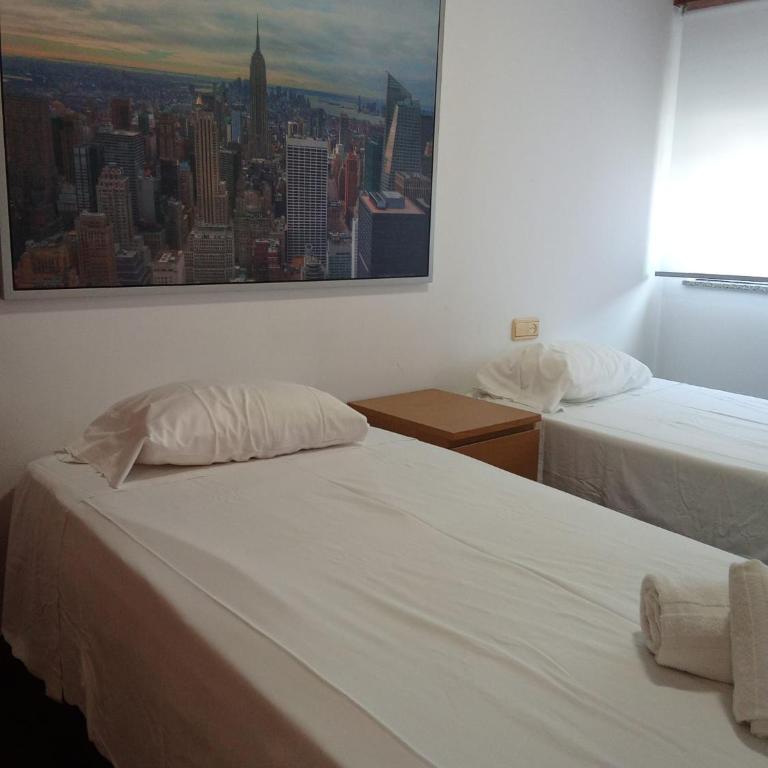 Alojamiento San Martín - Camera Doppia con Letti Singoli e Bagno in Comune - 6