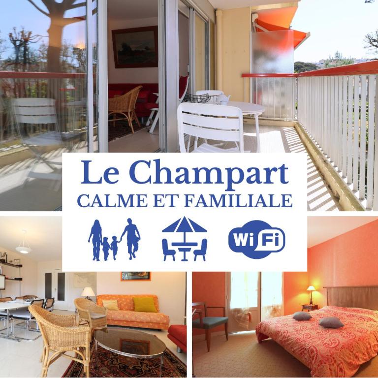Le Champart by TAH - Central - Parking - WIFI - Appartement 2 Chambres - 6