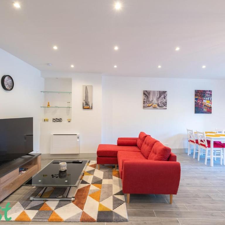 4 personnes - Terrasse + parking privé - Appartement - 3