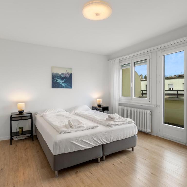 AirHosted - Lucerne City Centre - Apartment mit 2 Schlafzimmern - 39