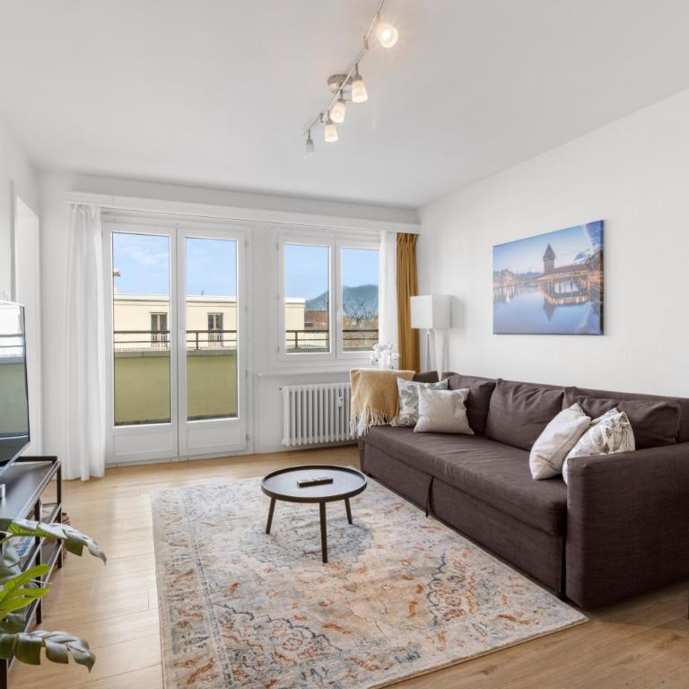 AirHosted - Lucerne City Centre - Apartment mit 2 Schlafzimmern - 52