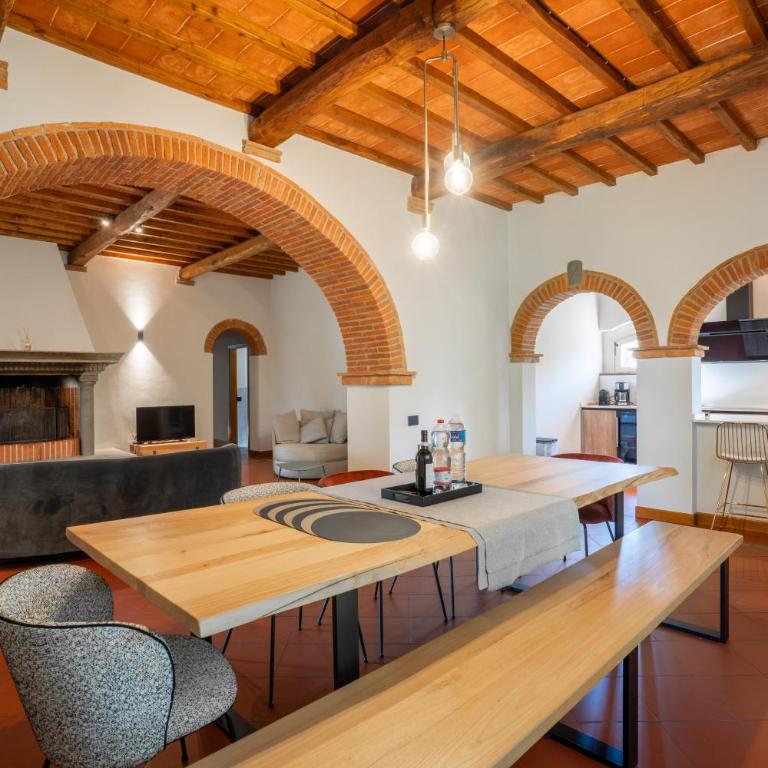 Podere Fignano, holiday home - apartments renovated 2024 - new swimming pool - Appartamento con Terrazza - 8