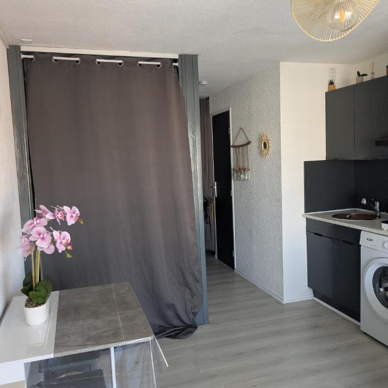Studio terrasse avec piscine à 10 min de la plage - Appartamento con 1 Camera da Letto - 8