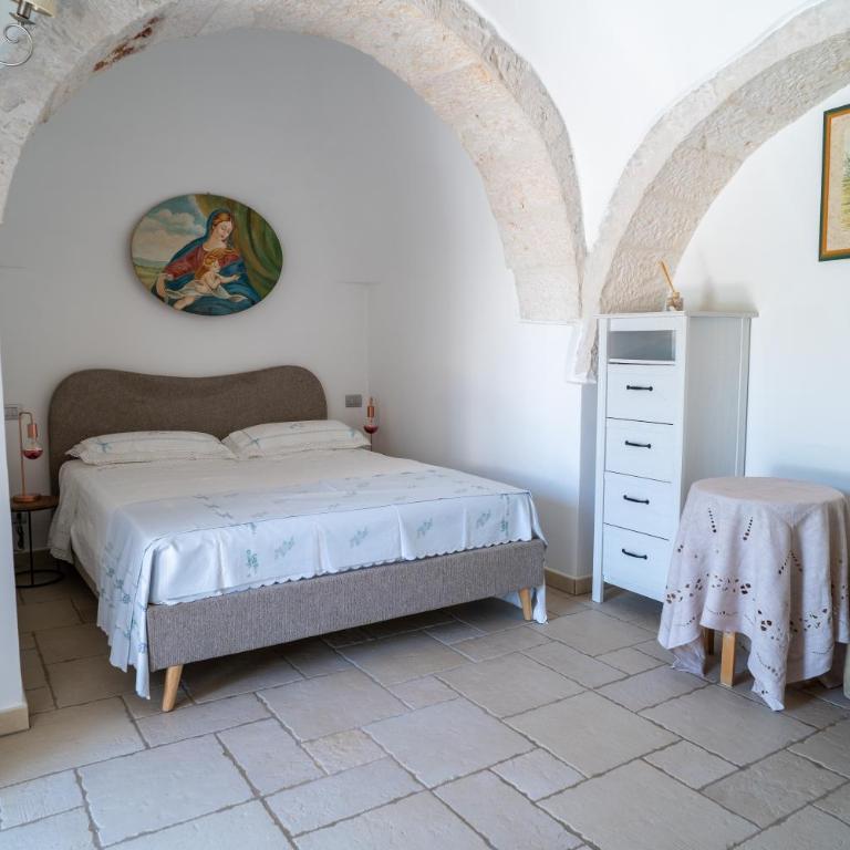 I Trulli di Anna - Camera Matrimoniale con Bagno Privato - 16