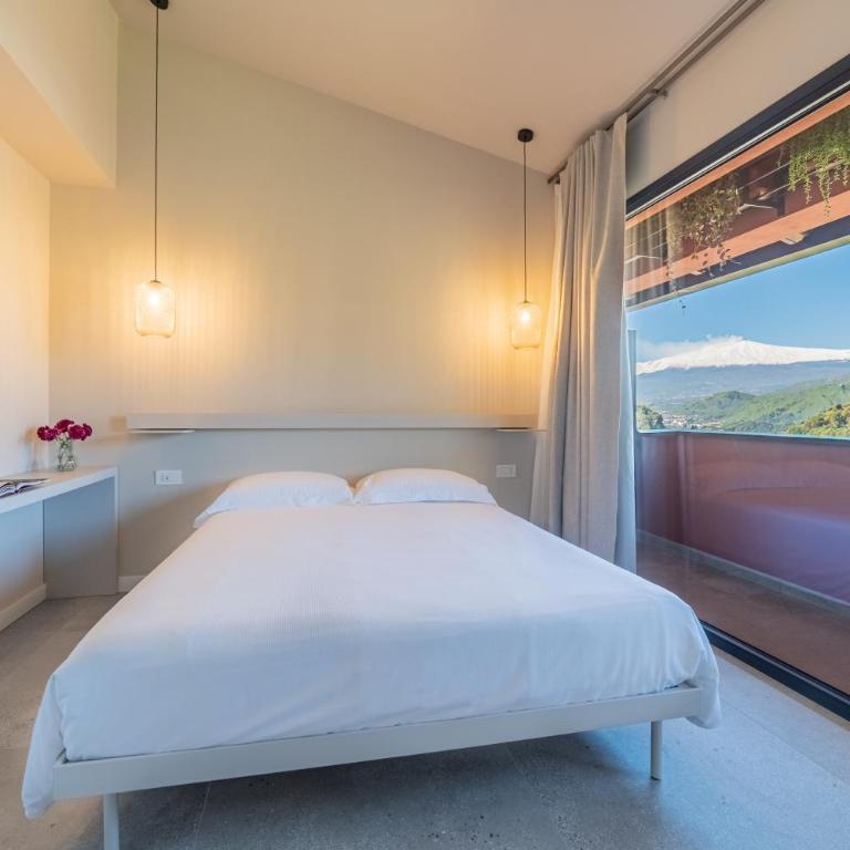 Elgió Design Retreat with Etna View Taormina - Appartamento Loft con 1 Camera da Letto e Balcone - 1