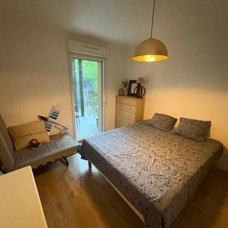 Appartement dans résidence sécurisée avec piscine de résidence - Appartement 1 Chambre de Luxe - Vue sur Jardin - 5