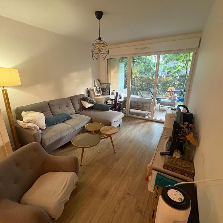 Appartement dans résidence sécurisée avec piscine de résidence - Appartement 1 Chambre de Luxe - Vue sur Jardin - 9