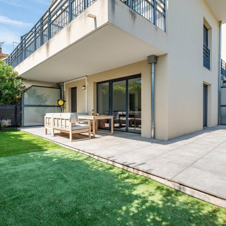 L’Instant - Côté jardin - Apartment mit 1 Schlafzimmer und Terrasse - 5